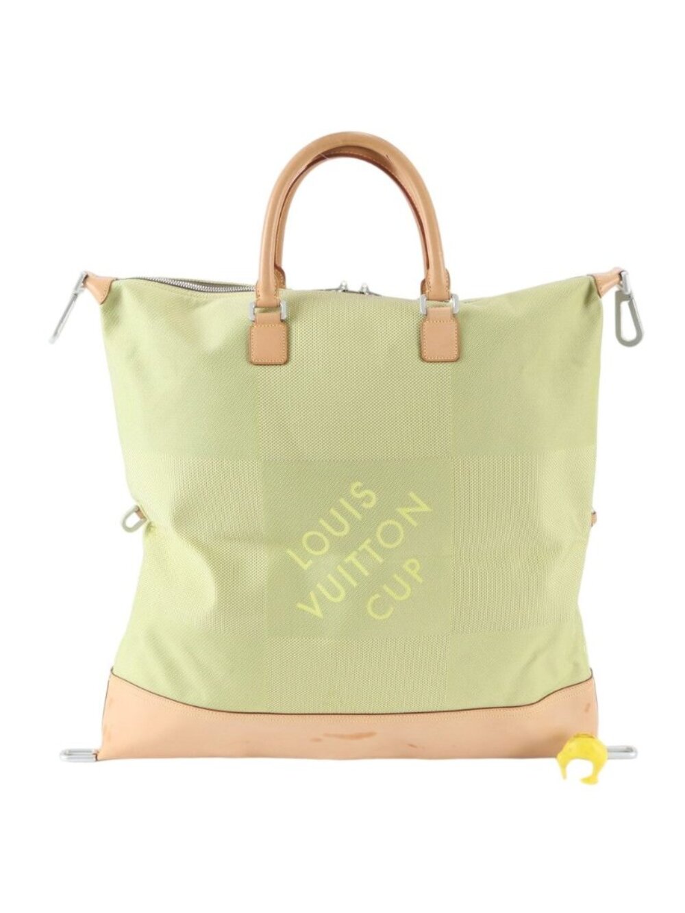 Louis Vuitton Damier Jean LV Cup American Cube Leather Tote